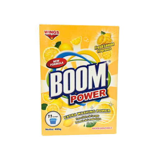 BOOM - Lessive Poudre Citron - 11D