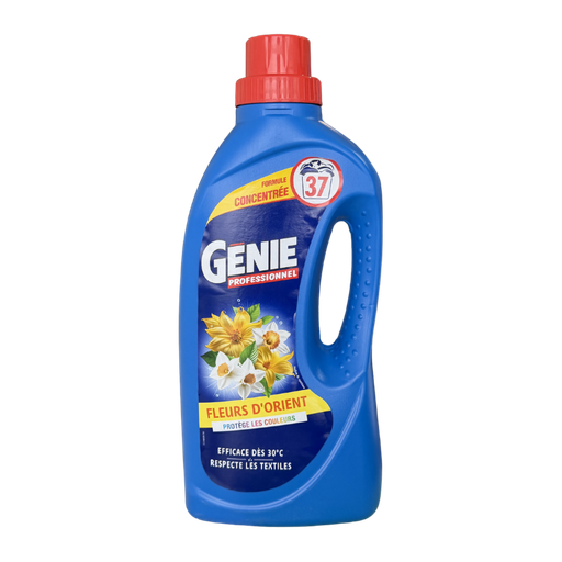 Génie - Lessive liquide - Fleur d'Orient - 1,48L - 37M