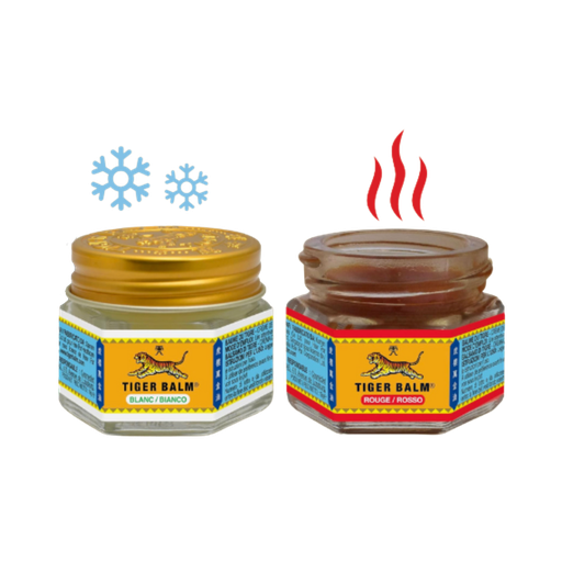 Tiger Balm - Baume du Tigre rouge/blanc - 18,4g