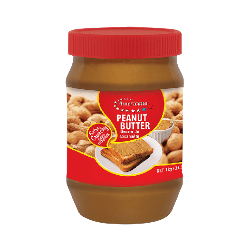 Americana - Beurre de Cacahuète Crunchy - 375g