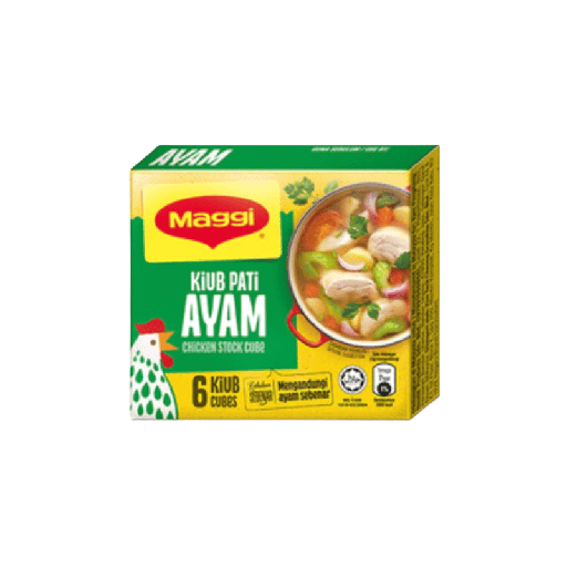 [E00004266] Maggi - Bouillon Kub Volaille Ayam x6 - 60g