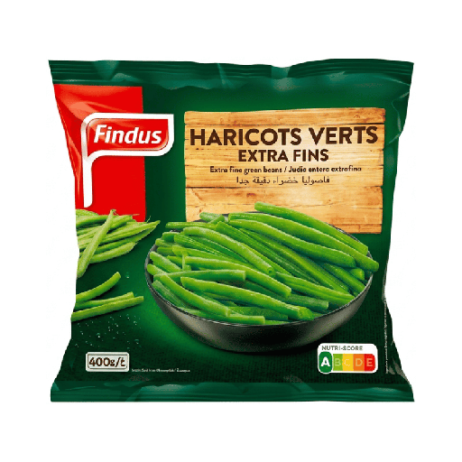 [E00004257] Findus - Haricots Verts - 400g