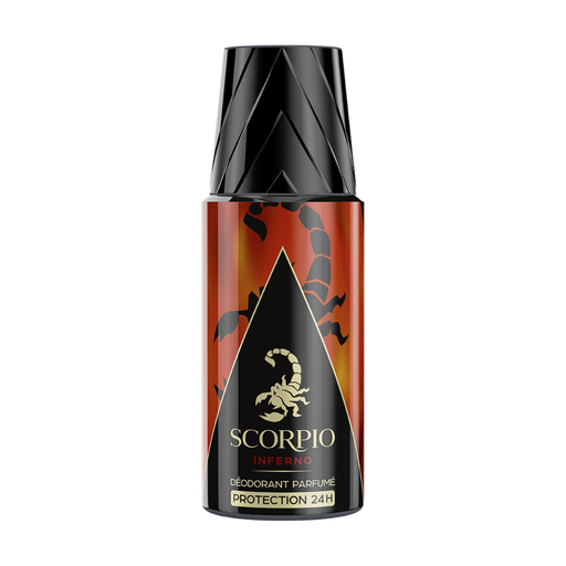 [E00005030] Scorpio - Déodorant - Inferno - 150ml