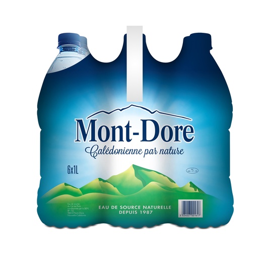 [E00011029] Mont Dore - Eau plate - Pack 6 x 1L