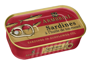[E00020101] Armorial - Sardines Huile - 120g