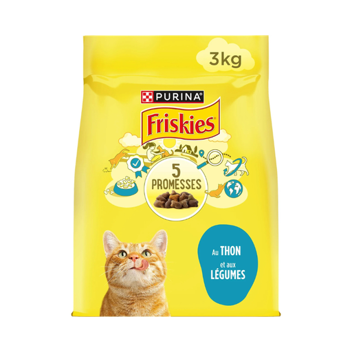 [E00016036] Friskies - Croquettes Colin - 3kg