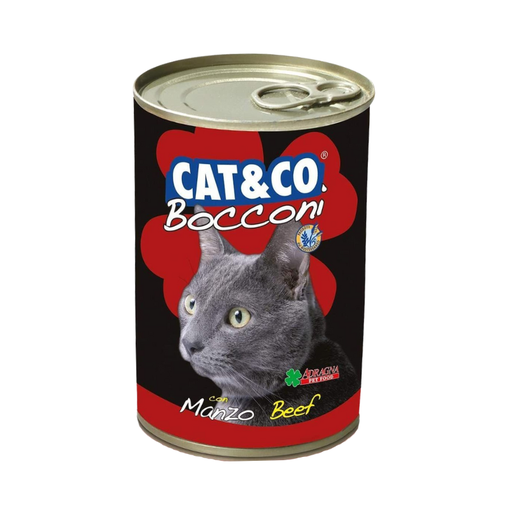 [E00023127] Cat & Co - Terrine chat boeuf - 405g