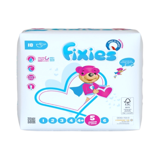 [E00026052] Fixies - Couches T5 Junior 11/25kg - x18