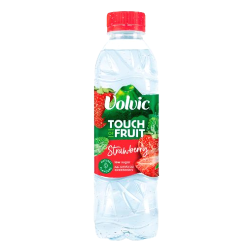 [E00020187] Volvic - Eau Arômatisé Fraise - 50cl