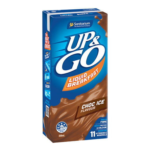 [E00026053] UP&GO - Lait protéine Chocolat - 350ml