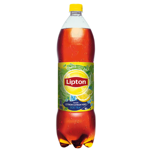 [E00011000] Lipton Ice tea - Thé glacée Citron/citron vert - 1,5L