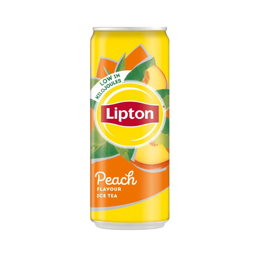 [E00011072] Lipton Ice tea - Thé glacée Pêche - Canette - 33cl