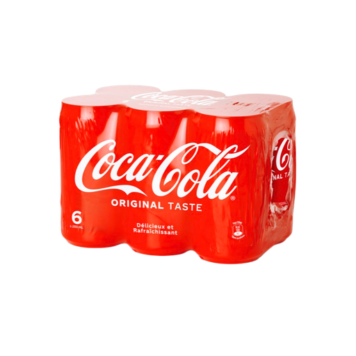 [E00015000] Coca-Cola - Original - Pack x 6 - 25cl