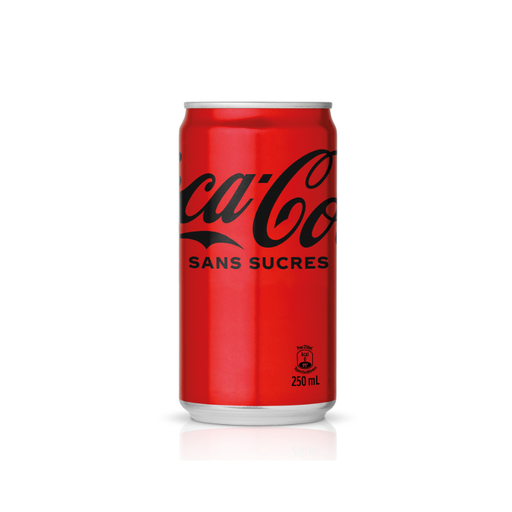[E00015011] Coca-Cola - Sans Sucres - Canette - 330ml