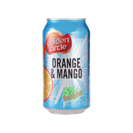 [E00020216] Golden circle - Jus Pétillant Orange Mangue - 375ml