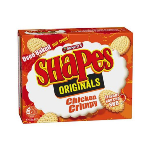 [E00006053] Arnott's - Shapes Chicken crimpy - 175g