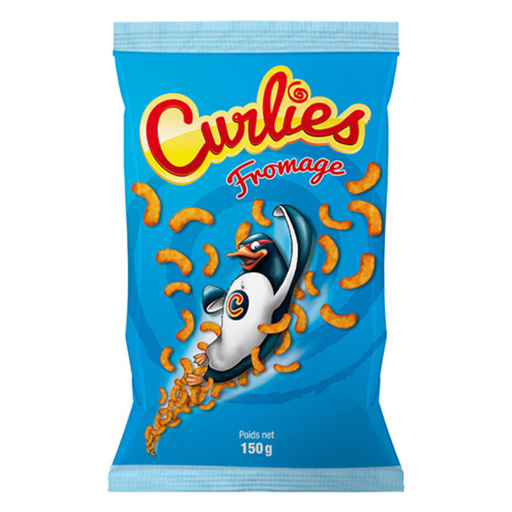 [E00012006] Curlies - Fromage - 150g