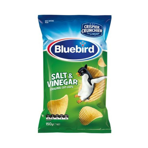 [E00022144] Blue Bird - Chips Sel Vinaigre - 150g