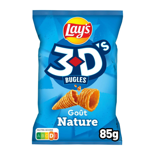 [E00027103] Lay's - Chips 3D'S Nature - 85g