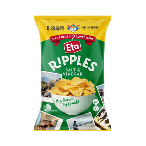 [E00028013] ETA - Chips Salt & Vinegar - 150g
