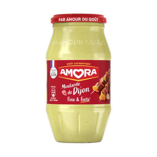 [E00006140] Amora - Moutarde - 430g