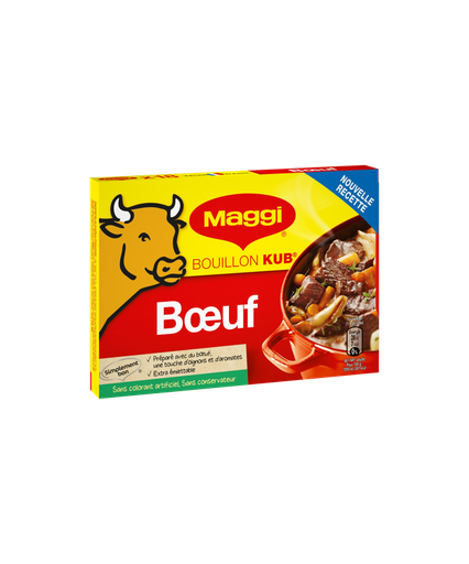 [E00016011] Maggi - Bouillon Kub Boeuf x8 - 80g