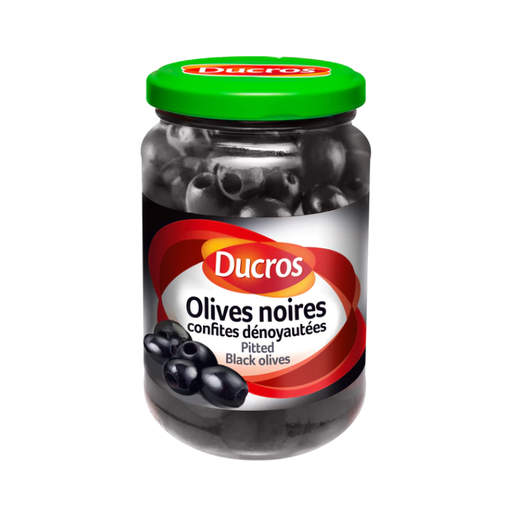 [E00020026] Ducros - Olives noires dénoyautées - 160g