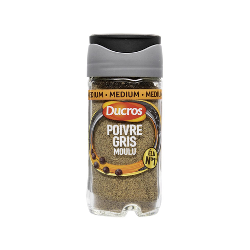 [E00020029] Ducros - Poivre Noir Moulu - 38g