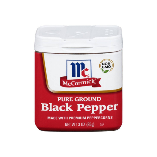 [E00020315] Mc Cormick - Poivre noir moulu - 85g