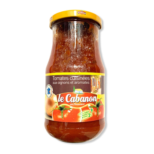[E00023042] Le Cabanon - Sauce Tomate Cuisine Oignons - 415g