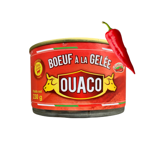 [E00022062] Ouaco - Boeuf gelée pimenté - 230g