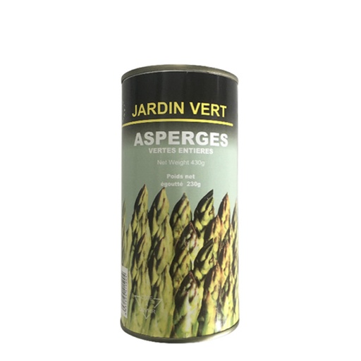 [E00020047] Jardin vert - Asperges - 430g