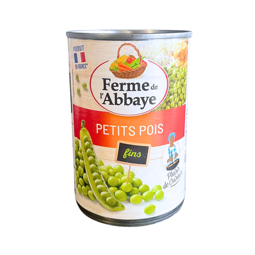 [E00020122] Ferme de l'abbaye - Petits Pois Fins - 280g