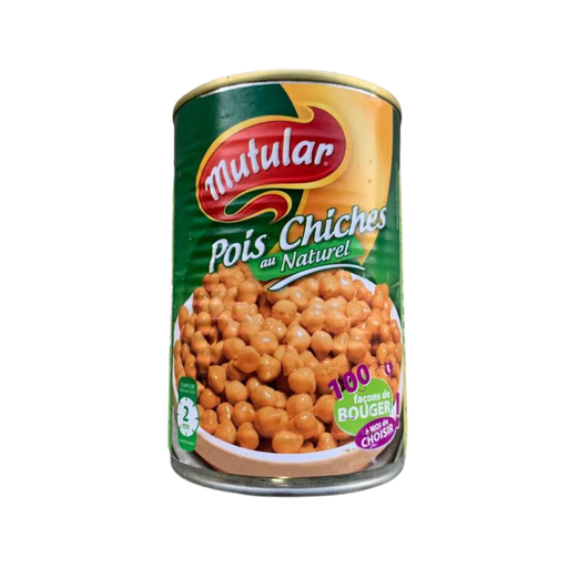 [E00020169] Mutular - Pois Chiches natures - 420g