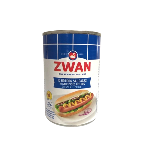 [E00020191] Zwan - Saucisses Hot Dog Poulet - 400g