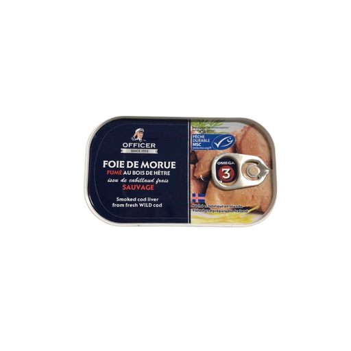 [E00020239] Officier - Foie de Morue - 120g