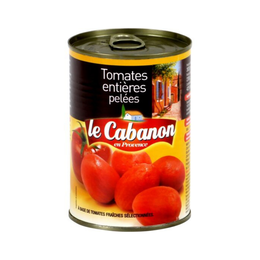 [E00023039] Le Cabanon - Tomates entières pelées - 400g
