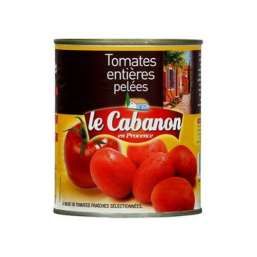 [E00023040] Le Cabanon - Tomates entières pelées - 800g