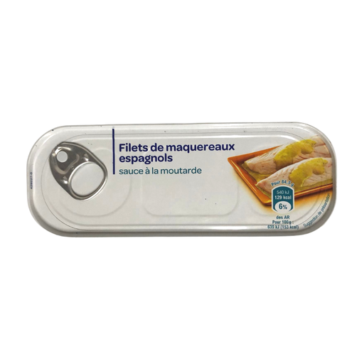[E00023102] MB - Filet de Maquereaux Moutarde - 169g