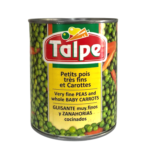 [E00023139] Talpe - Petits Pois Carotte Très Fins - 530g