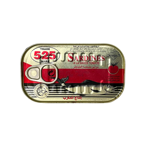 [E00023166] 525 - Sardines Tomates - 90g