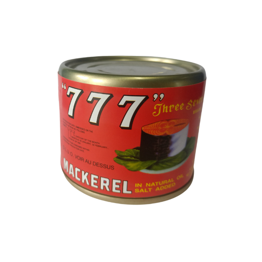 [E00026028] 777 - Maquereaux Huile - 170g