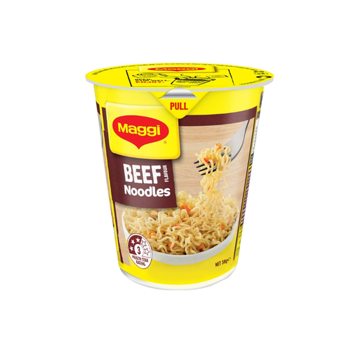 [E00016032] Maggi - Nouilles instantanées - Boeuf Cup - 60g
