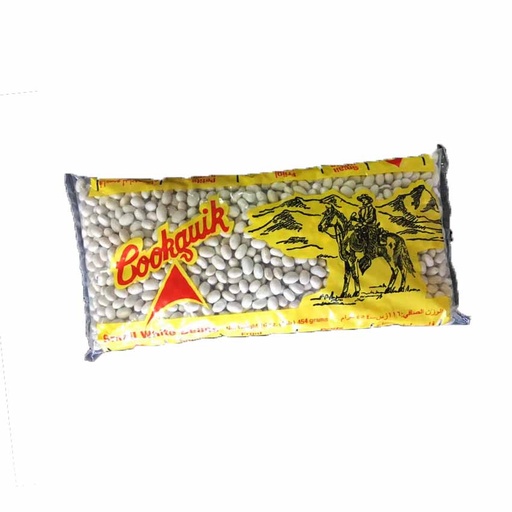 [E00023003] Cookquik - Haricots blancs - 454g