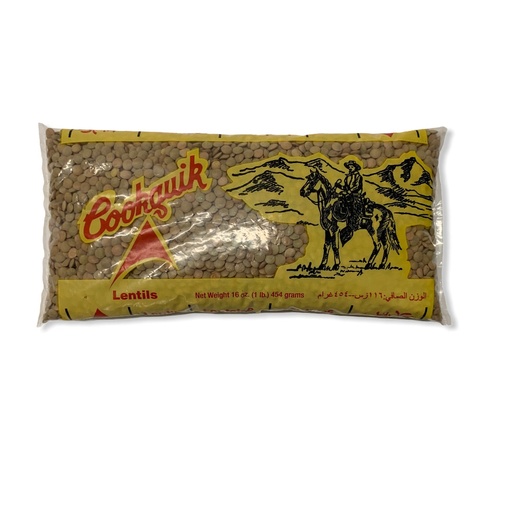 [E00023005] Cookquik - Lentilles sèches - 454g