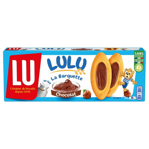 [E00020258] LU - Biscuit Barquette Chocolat - 120g