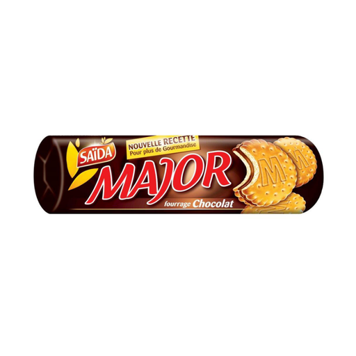 [E00022058] Major - Biscuit fourré chocolat - 160g