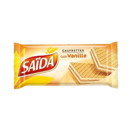 [E00022138] Saïda - Gaufrette Vanille - 100g