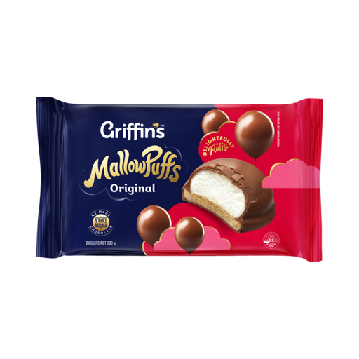 [E00028009] Griffin's - Choc Mallowpuffs - 200g