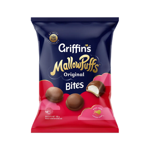 [E00028019] Griffin's - Choc Mallowpuffs bites - 150g